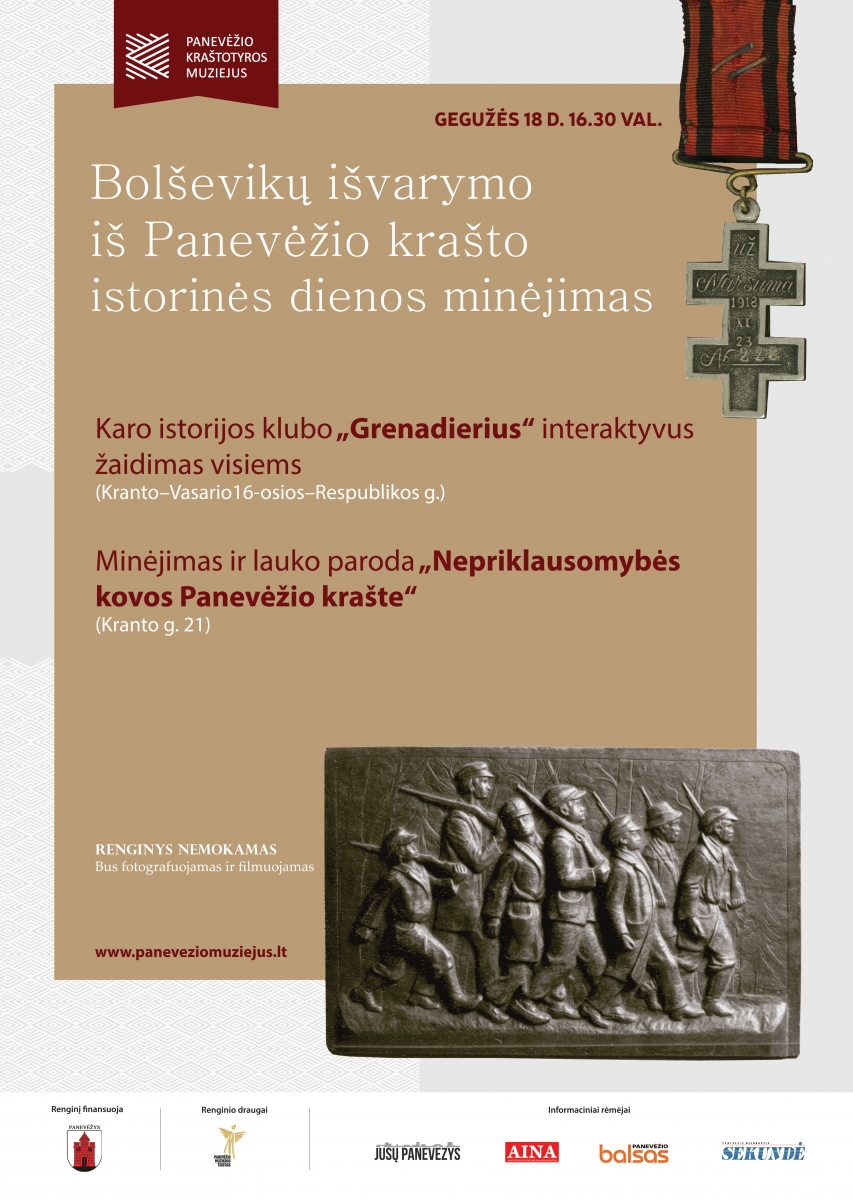 Bolševikų išvarymo iš Panevėžio krašto istorinės dienos minėjimas